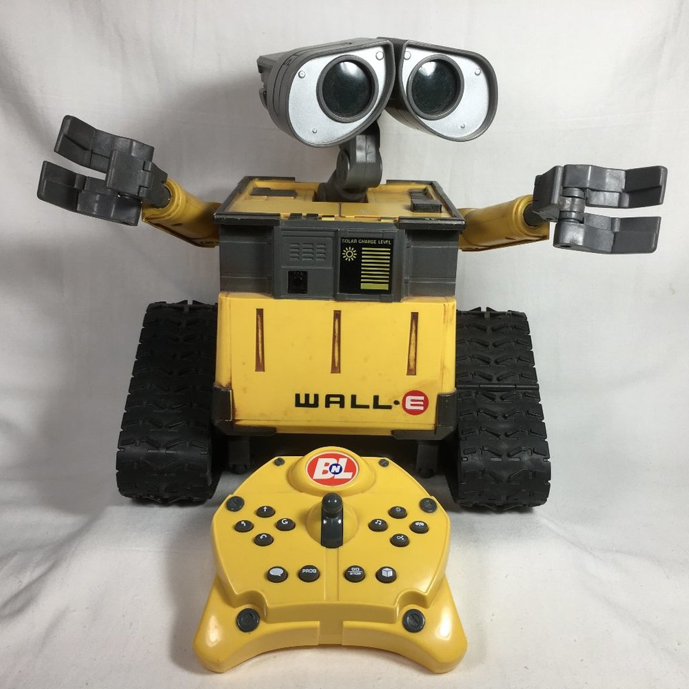 Vintage Rare Disney Pixar's Wall-E U-Command Robot
